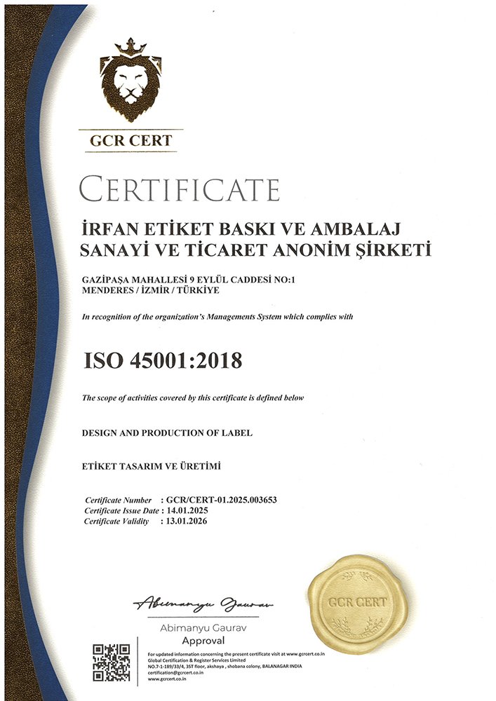 İş Sağlığı ve Güvenliği Yönetim Sistemi